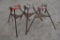 LOT OF (3) RIGID PIPE STANDS