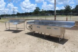 HOBART DISH WASHER W/ SINK AND TABLE