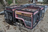 PALLET W/ (3) HONDA EB 5000X GENERATOR