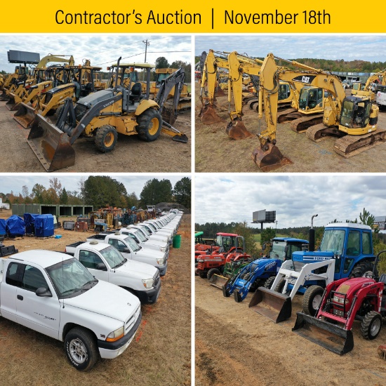 Public Contractor’s Auction | Philadelphia, MS