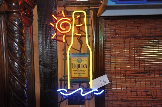 ELECTRIC TEQUIZA SIGN