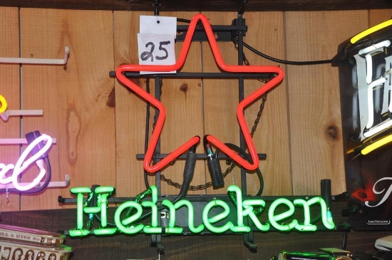 ELECTRIC HEINEKEN SIGN