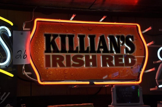 ELECTRIC KILLIAN'S IRISH RED SIGN