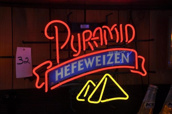 ELECTRIC PYRAMID HEFEWEIZEN SIGN