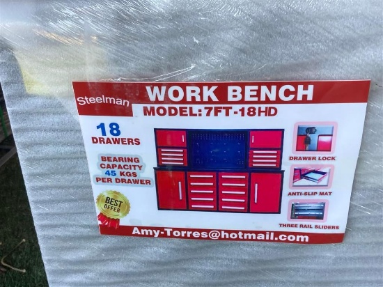 STEELMAN 7FT WORK BENCH