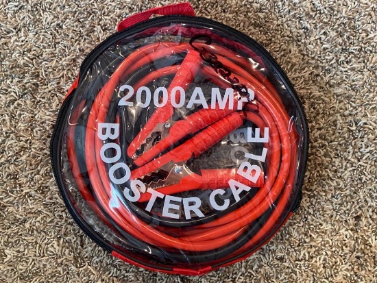SET OF 2000 AMP BOOSTER CABLES