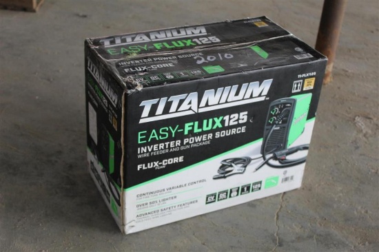 2010 TITANIUM EASY FLUX 125