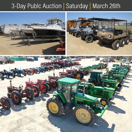 3-Day Spring Contractor's Auction | Day 3