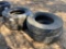 LOT OF (4) 11R22.5 TIRES