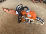 STIHL MS271 CHAIN SAW, GAS WITH BLADE COVER