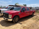 2008 FORD F 250 SUPER DUTY