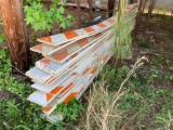 LARGE LOT OF CAUTION SIGNS