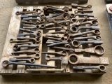 LOT OF ASSORTED SIZE HAMMER WRENCHS