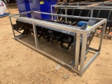 72IN HYDRAULIC SKID STEER TILLER ATTACHMENT