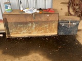 LOT OF 2 METAL LOCK BOXES