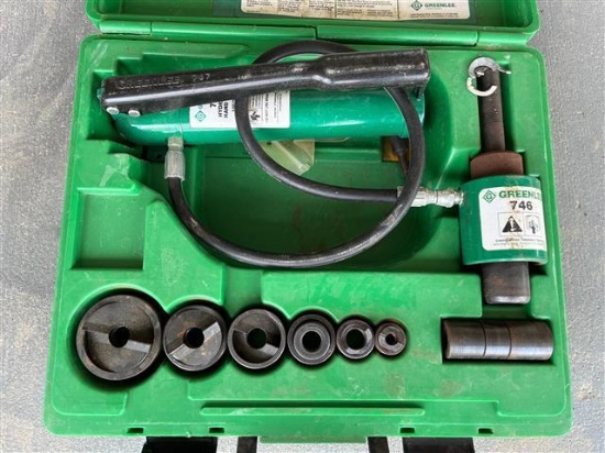GREENLEE SLUG BUSTER 7306SB KNOCKOUT PUNCH AND HYDRAULIC DRIVER SET