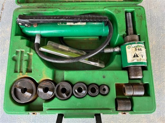 SLUG BUSTER 7306SB KNOCKOUT PUNCH AND HYDRAULIC SET