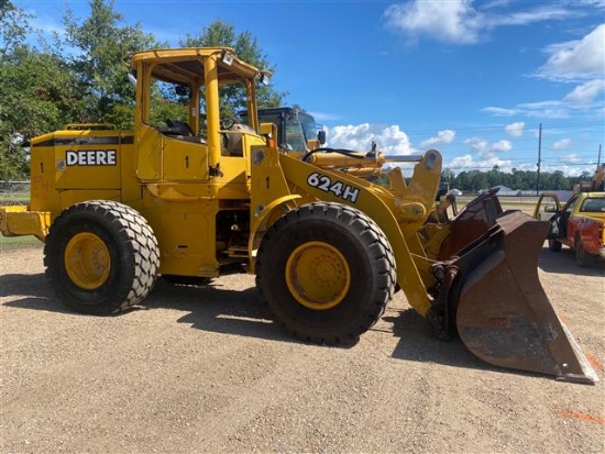 2001 DEERE 624H WHEEL LOADER