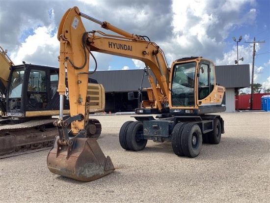 2012 HYUNDAI ROBEX 140W-9 WHEEL EXCAVATOR