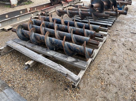 PALLET OF 4 AUGER BITS
