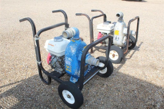 LOT OF ASSORTED WATER/TRASH PUMPS