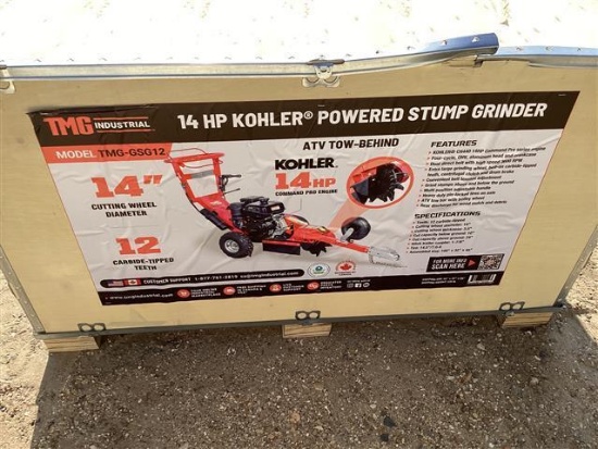 TMG WALK BEHIND STUMP GRINDER