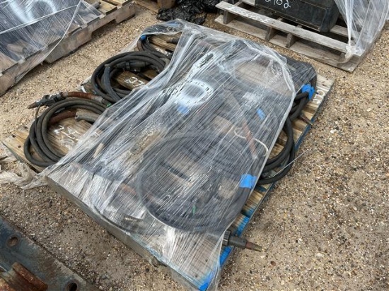 PALLET OF WELDING LEADS