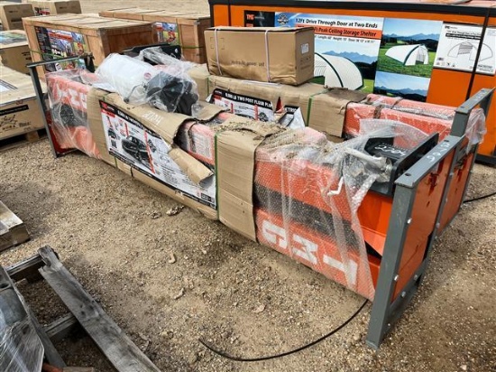 TMG 9,500LB TWO POST FLOOR PLATE AUTO LIFT