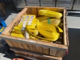 BOX OF POLYESTER RIGGING STRAPS