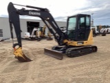 2018 DEERE 60G MINI EXCAVATOR