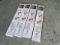 LOT OF 4 TRUE TEMPER POLE TREE TRIMMERS