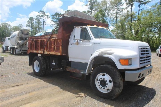 1999 FORD F800 DUMP TRUCK