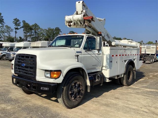 1997 FORD F SERIES BUCKET TRUCK