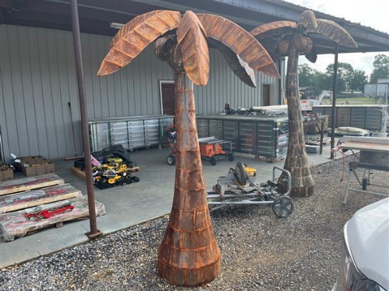 METAL PALM TREE