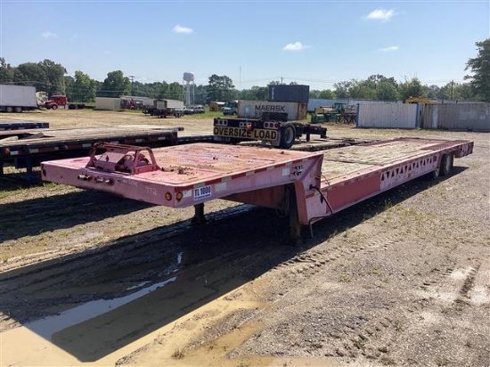 DROP DECK WINCH TRAILER