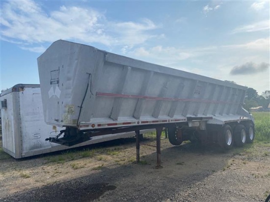 1997 VANTAGE 30FT ALUMINUM DUMP TRAILER