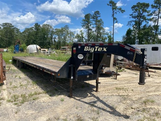 2016 BIG TEX GOOSENECK FLATBED