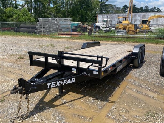 2021 TEX-FAB 14EH-22 EQUIPMENT TRAILER