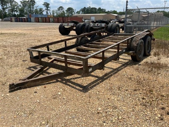 1984 SATS 16FT UTILITY TRAILER
