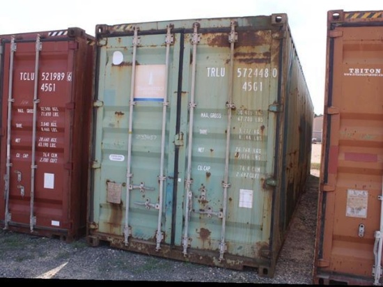 40FT HIGH CUBE CONTAINER