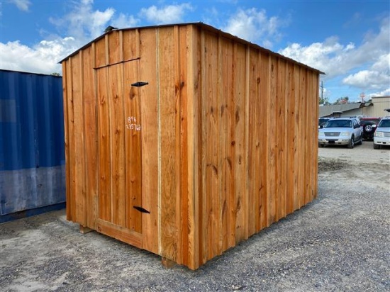 PORTABLE WOOD SHED