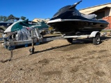 SINGLE AXLE JET SKI TRAILER
