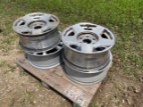 LOT OF 4 CHEVROLET RIMS