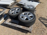 PALLET OF 3 MERCEDES BENZ TIRES AND RIMS