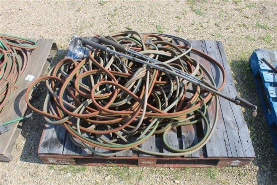 LOT OF TORCH HOSES AND TORCHES