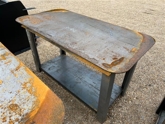 30IN X 57IN SMALL METAL TABLE