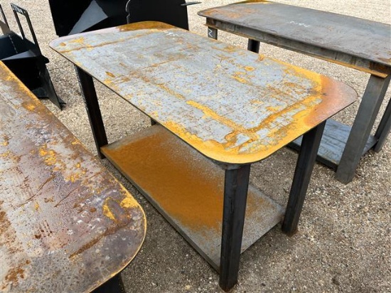 30IN X 57IN SMALL METAL TABLE