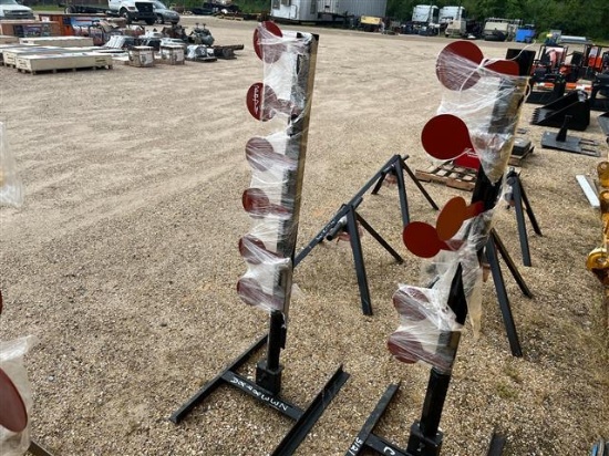 AR 500 DUELING TREE TARGET FOR 22 CALIBER