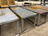 30IN X 90IN METAL STACKING TABLE