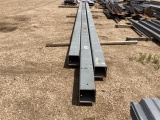 LOT OF 3 STEEL BEAMS